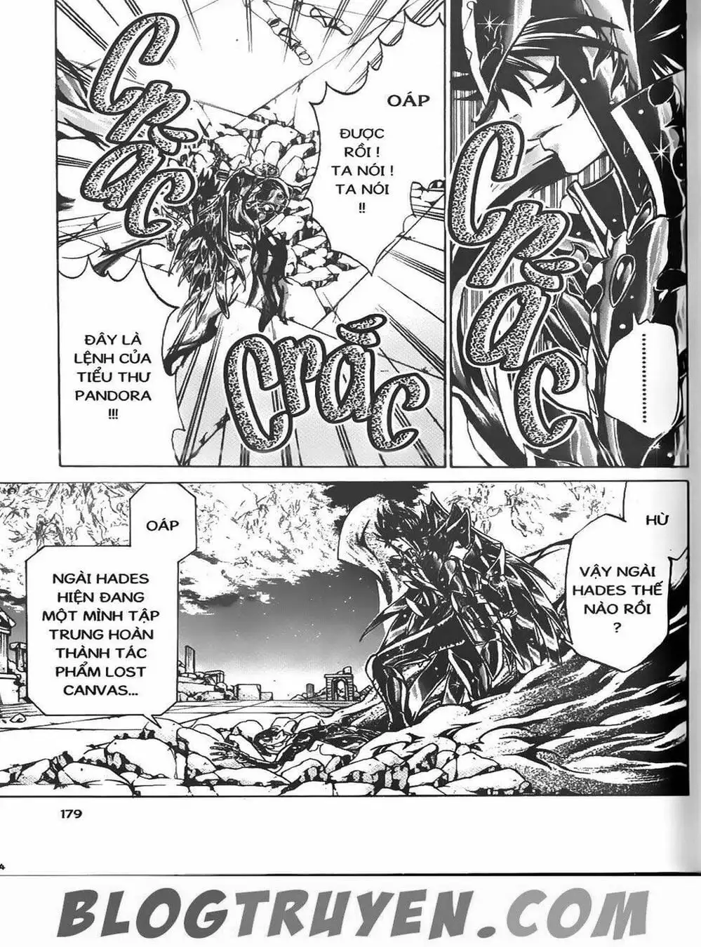 Truyện Tranh Truyền Thuyết Minh Vương - Sain Saiyan: The Lost Canvas trang 4