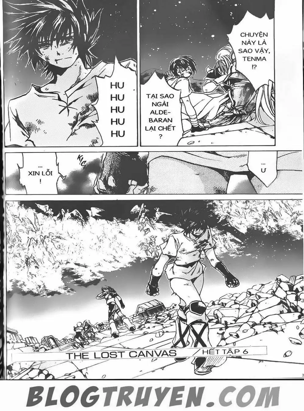 Truyện Tranh Truyền Thuyết Minh Vương - Sain Saiyan: The Lost Canvas trang 4