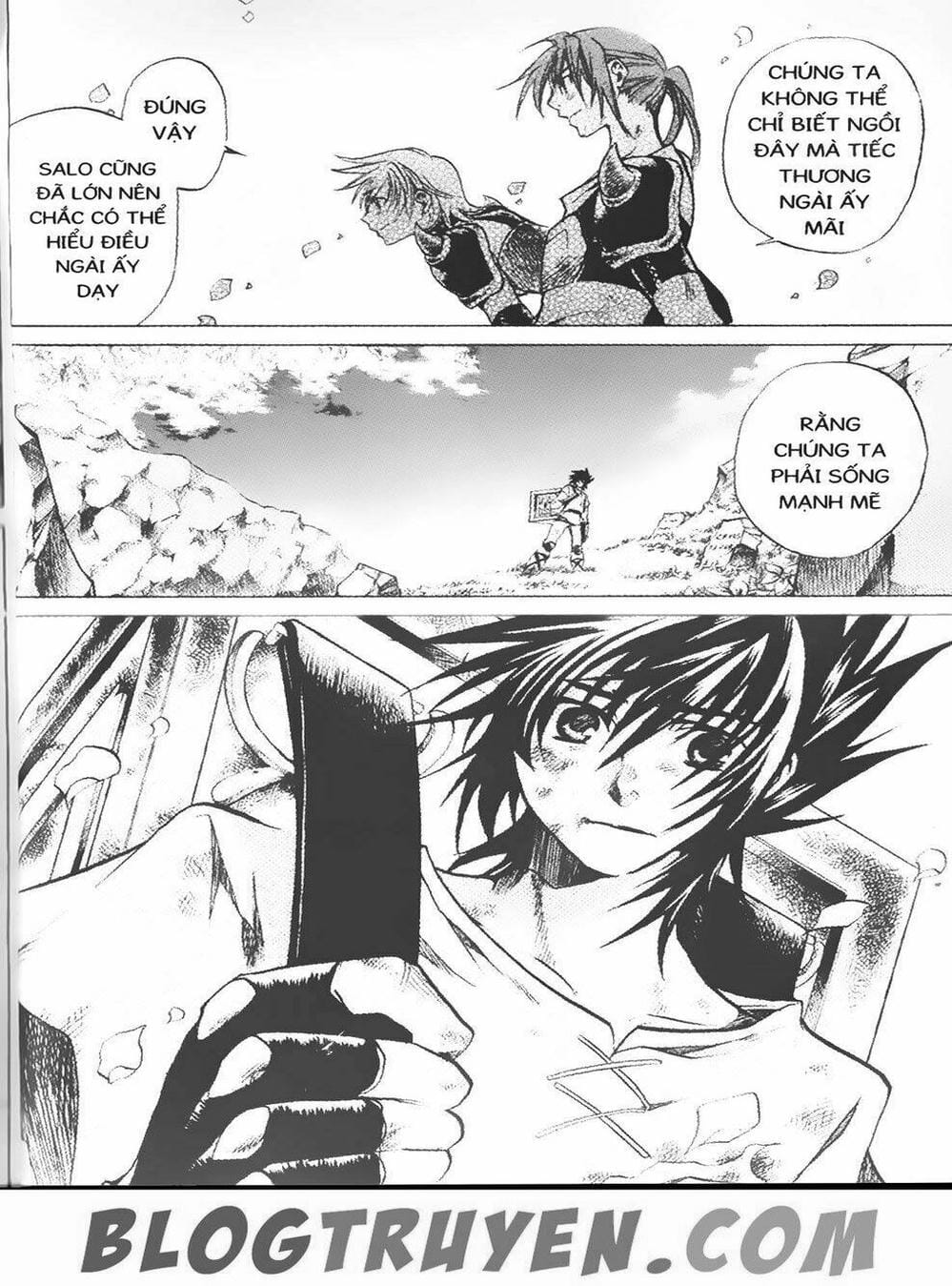 Truyện Tranh Truyền Thuyết Minh Vương - Sain Saiyan: The Lost Canvas trang 4