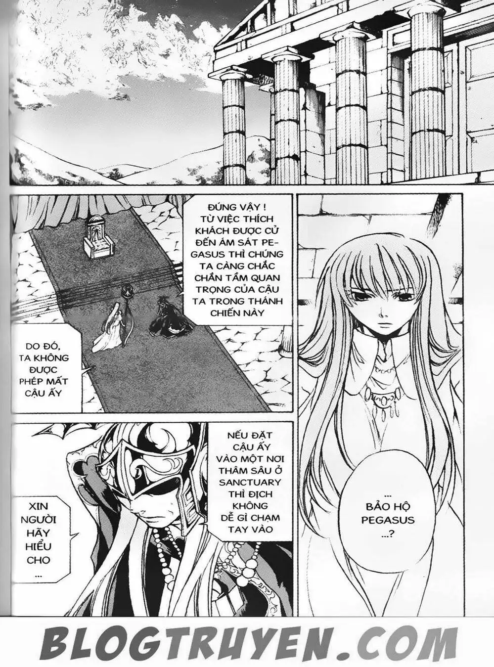 Truyện Tranh Truyền Thuyết Minh Vương - Sain Saiyan: The Lost Canvas trang 4