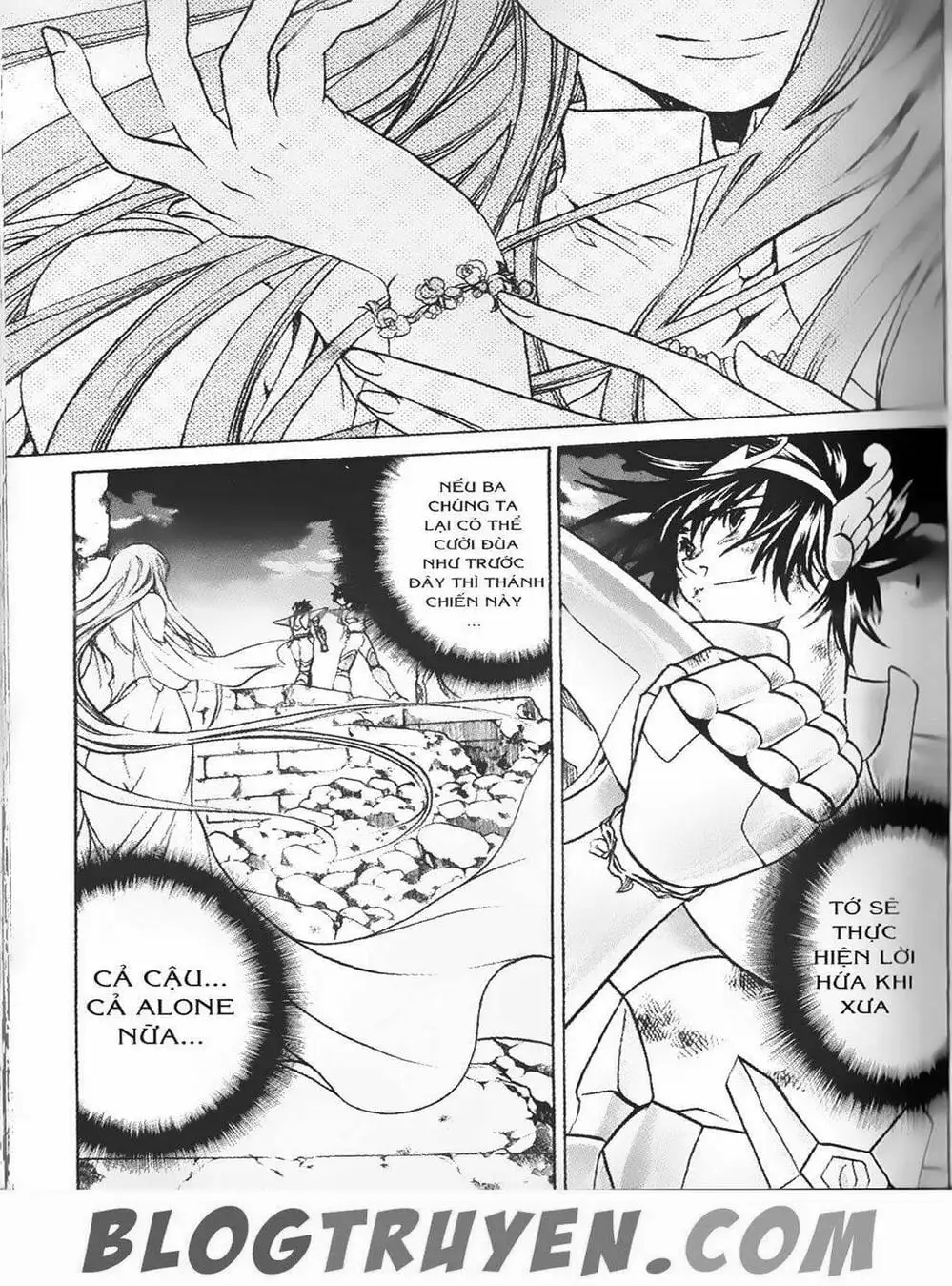 Truyện Tranh Truyền Thuyết Minh Vương - Sain Saiyan: The Lost Canvas trang 4