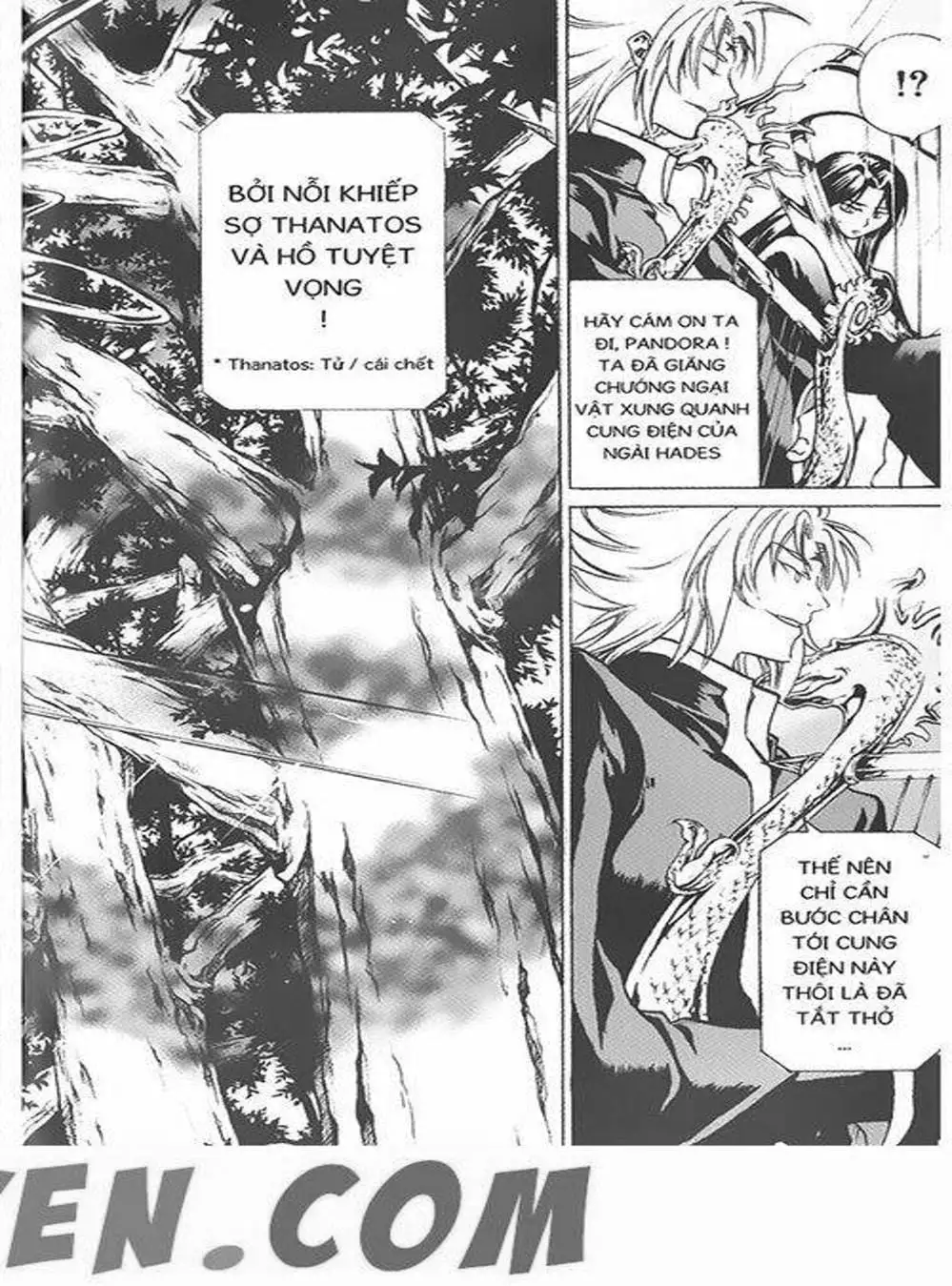 Truyện Tranh Truyền Thuyết Minh Vương - Sain Saiyan: The Lost Canvas trang 4