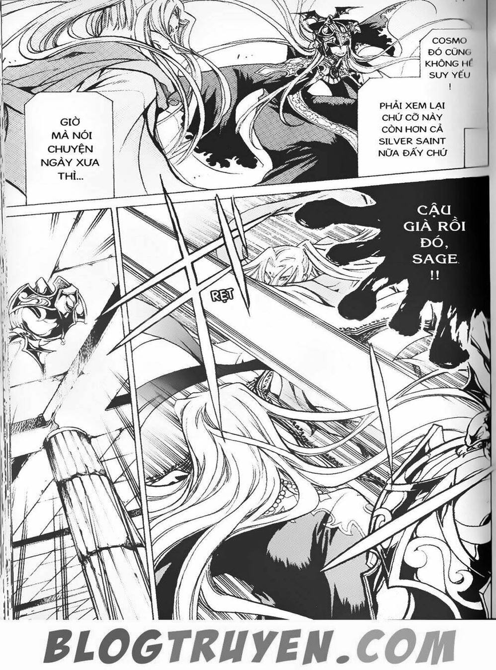 Truyện Tranh Truyền Thuyết Minh Vương - Sain Saiyan: The Lost Canvas trang 4