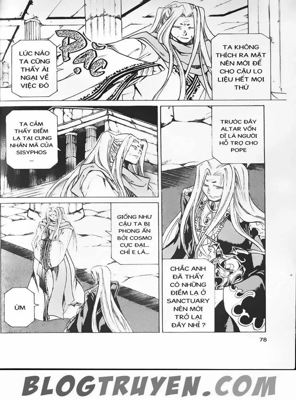 Truyện Tranh Truyền Thuyết Minh Vương - Sain Saiyan: The Lost Canvas trang 4