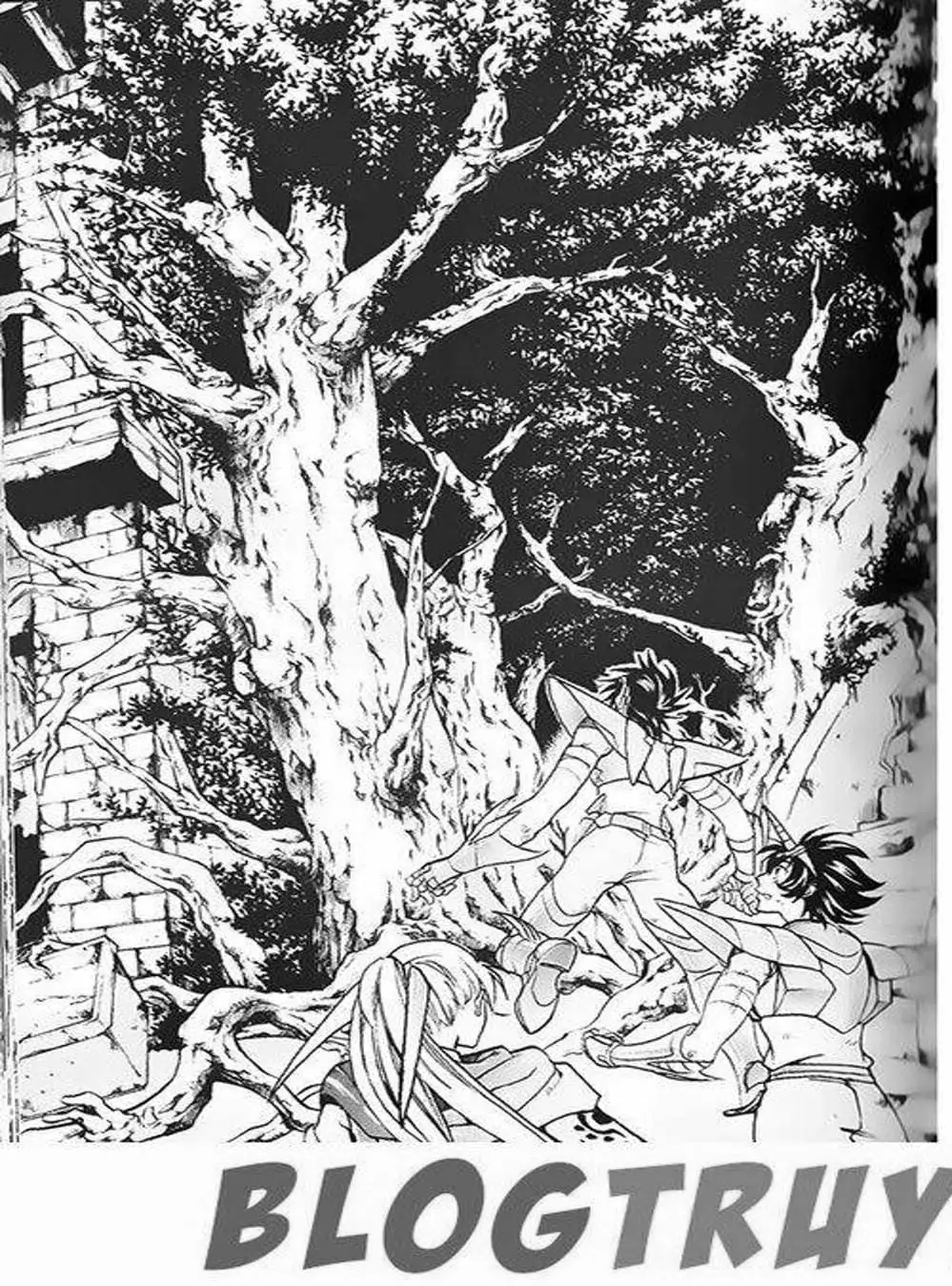 Truyện Tranh Truyền Thuyết Minh Vương - Sain Saiyan: The Lost Canvas trang 4