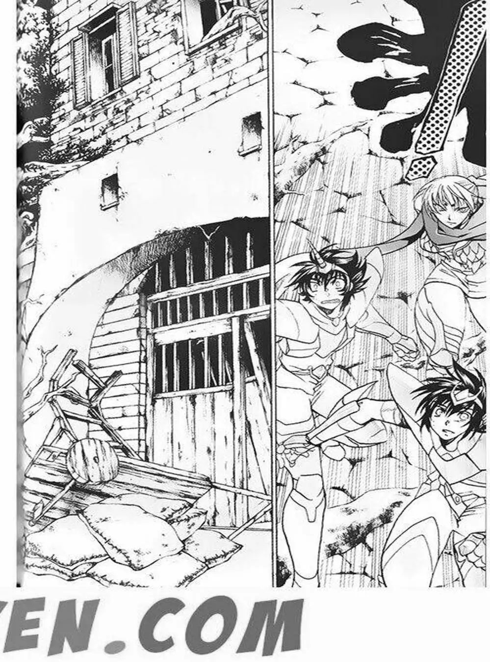 Truyện Tranh Truyền Thuyết Minh Vương - Sain Saiyan: The Lost Canvas trang 4