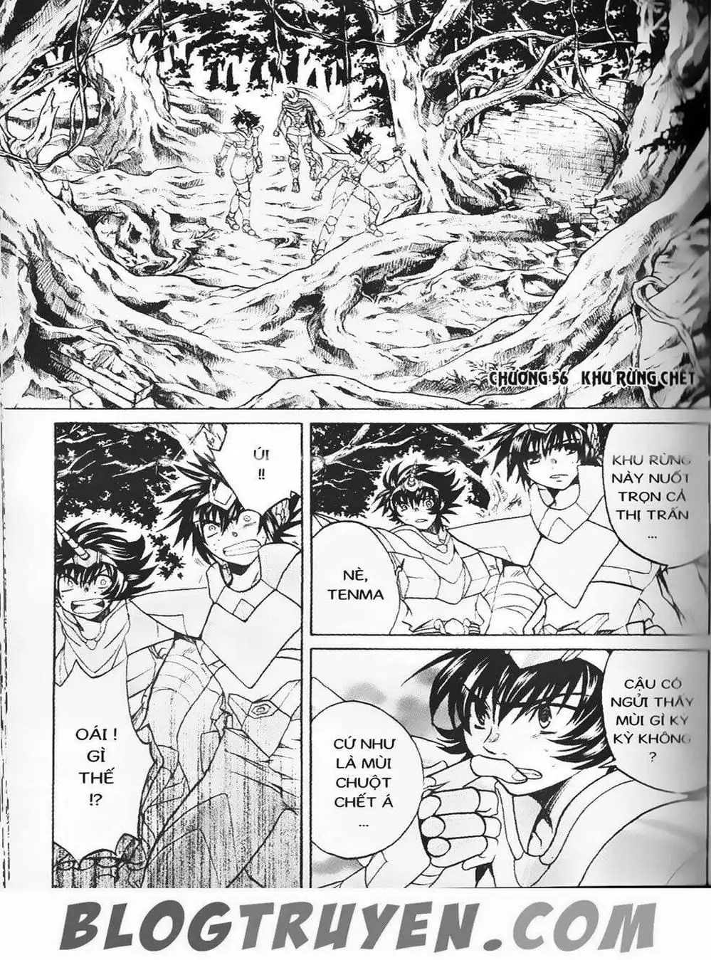 Truyện Tranh Truyền Thuyết Minh Vương - Sain Saiyan: The Lost Canvas trang 4