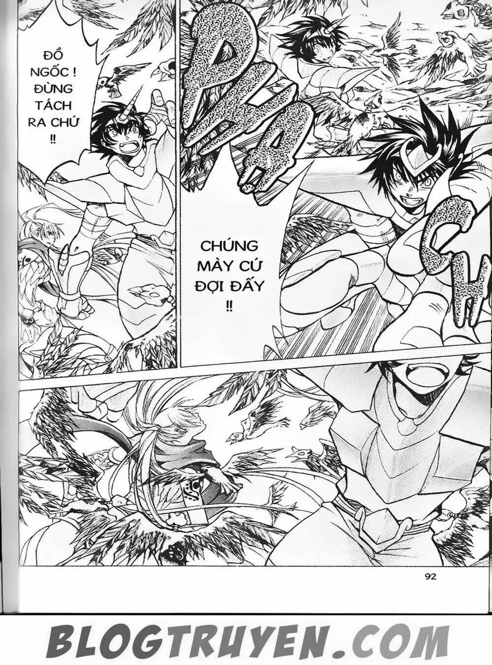 Truyện Tranh Truyền Thuyết Minh Vương - Sain Saiyan: The Lost Canvas trang 4