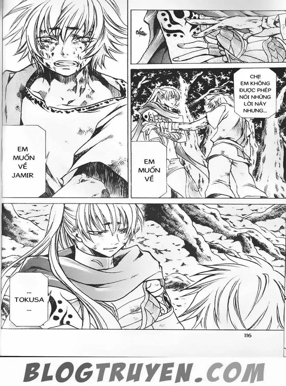 Truyện Tranh Truyền Thuyết Minh Vương - Sain Saiyan: The Lost Canvas trang 4