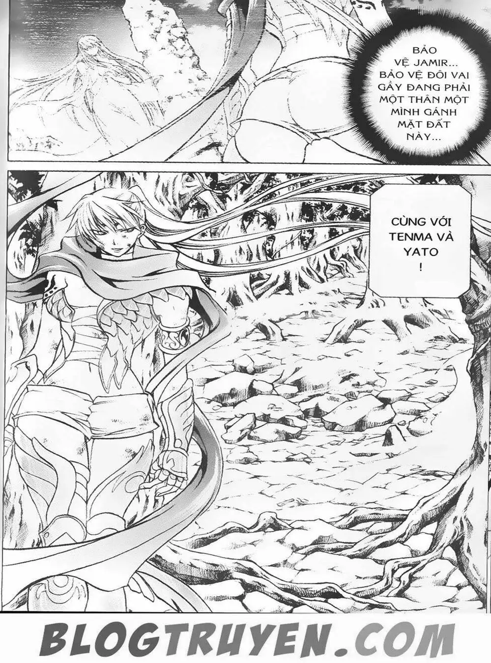 Truyện Tranh Truyền Thuyết Minh Vương - Sain Saiyan: The Lost Canvas trang 4