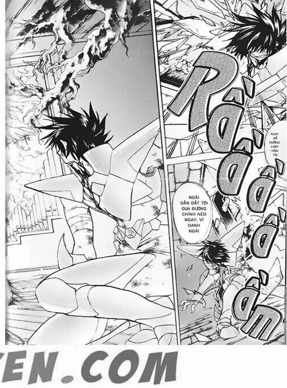 Truyện Tranh Truyền Thuyết Minh Vương - Sain Saiyan: The Lost Canvas trang 4