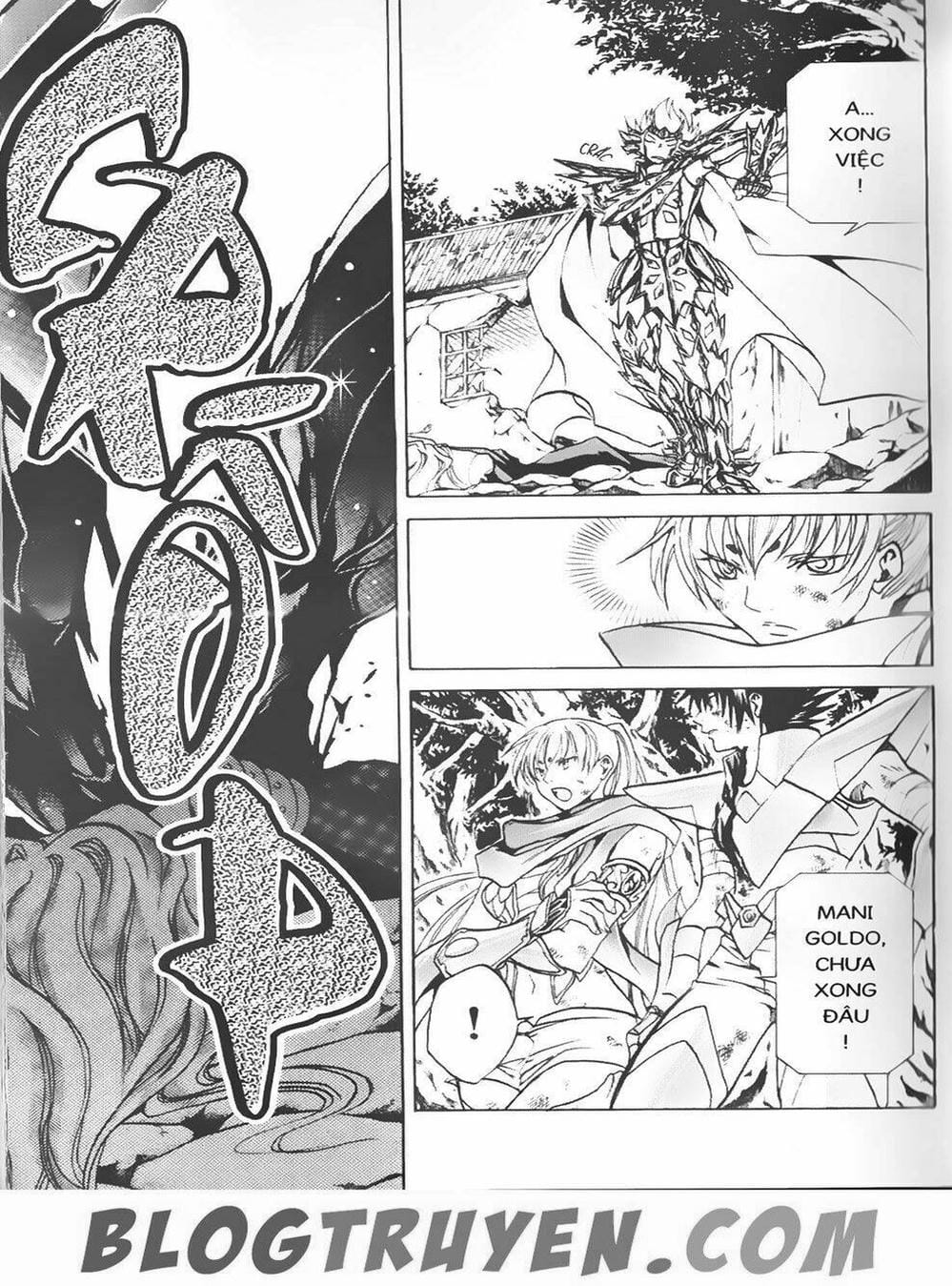 Truyện Tranh Truyền Thuyết Minh Vương - Sain Saiyan: The Lost Canvas trang 4