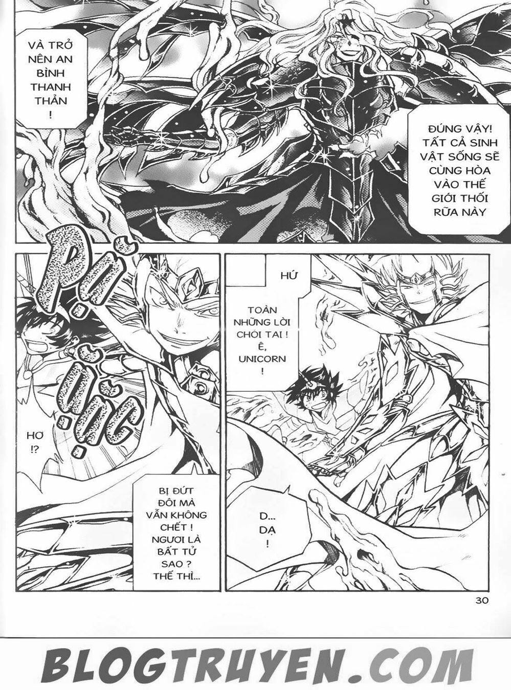 Truyện Tranh Truyền Thuyết Minh Vương - Sain Saiyan: The Lost Canvas trang 4