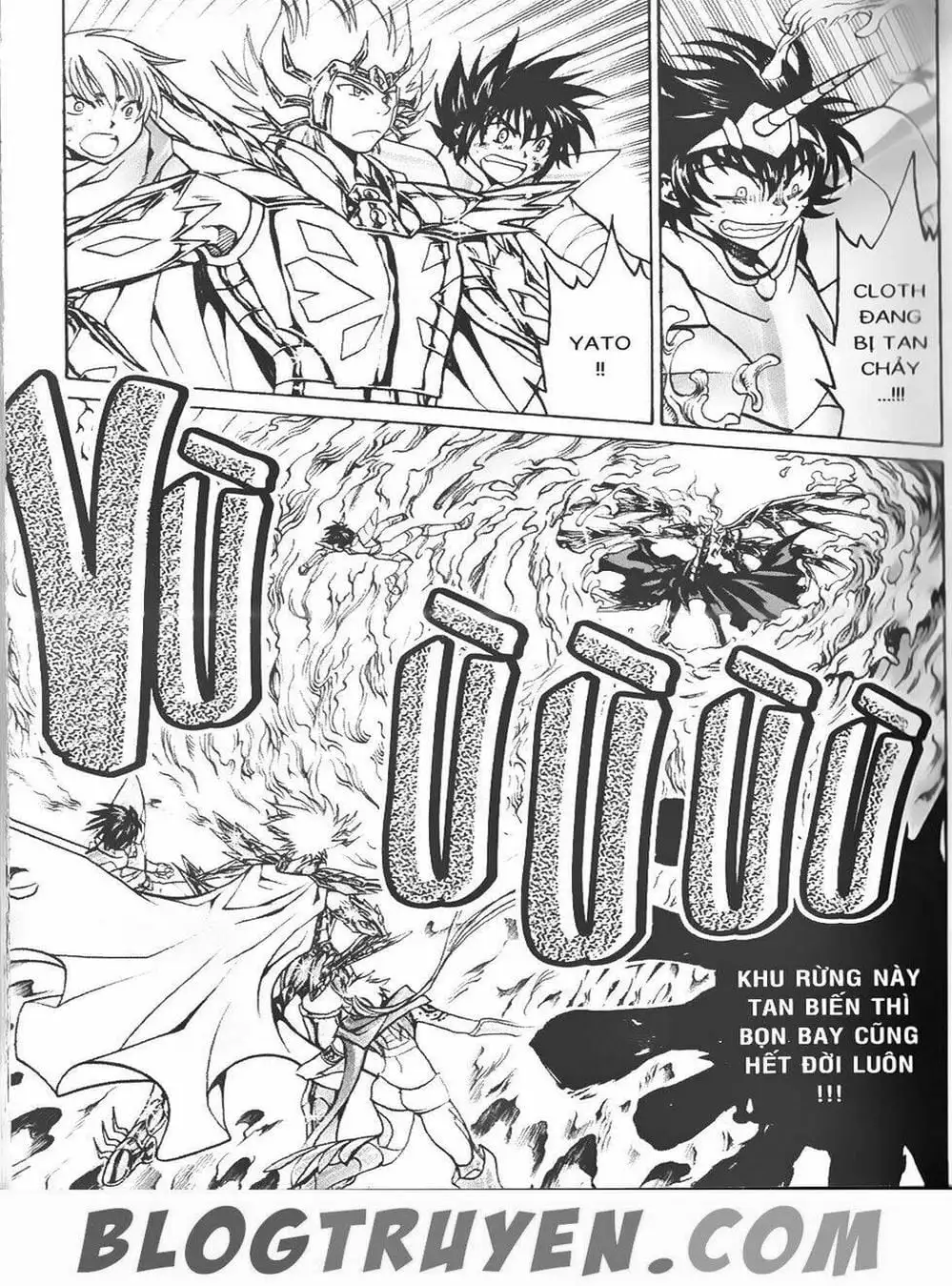 Truyện Tranh Truyền Thuyết Minh Vương - Sain Saiyan: The Lost Canvas trang 4