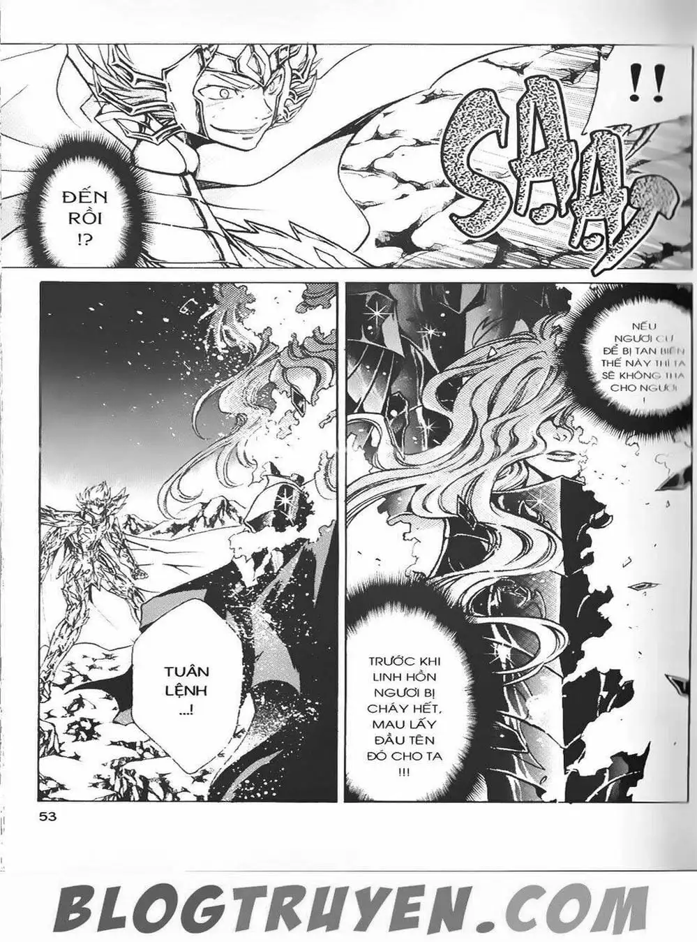 Truyện Tranh Truyền Thuyết Minh Vương - Sain Saiyan: The Lost Canvas trang 4