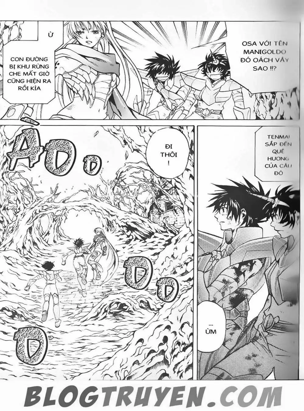 Truyện Tranh Truyền Thuyết Minh Vương - Sain Saiyan: The Lost Canvas trang 4