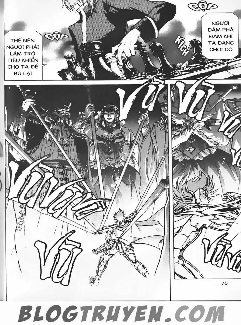 Truyện Tranh Truyền Thuyết Minh Vương - Sain Saiyan: The Lost Canvas trang 4