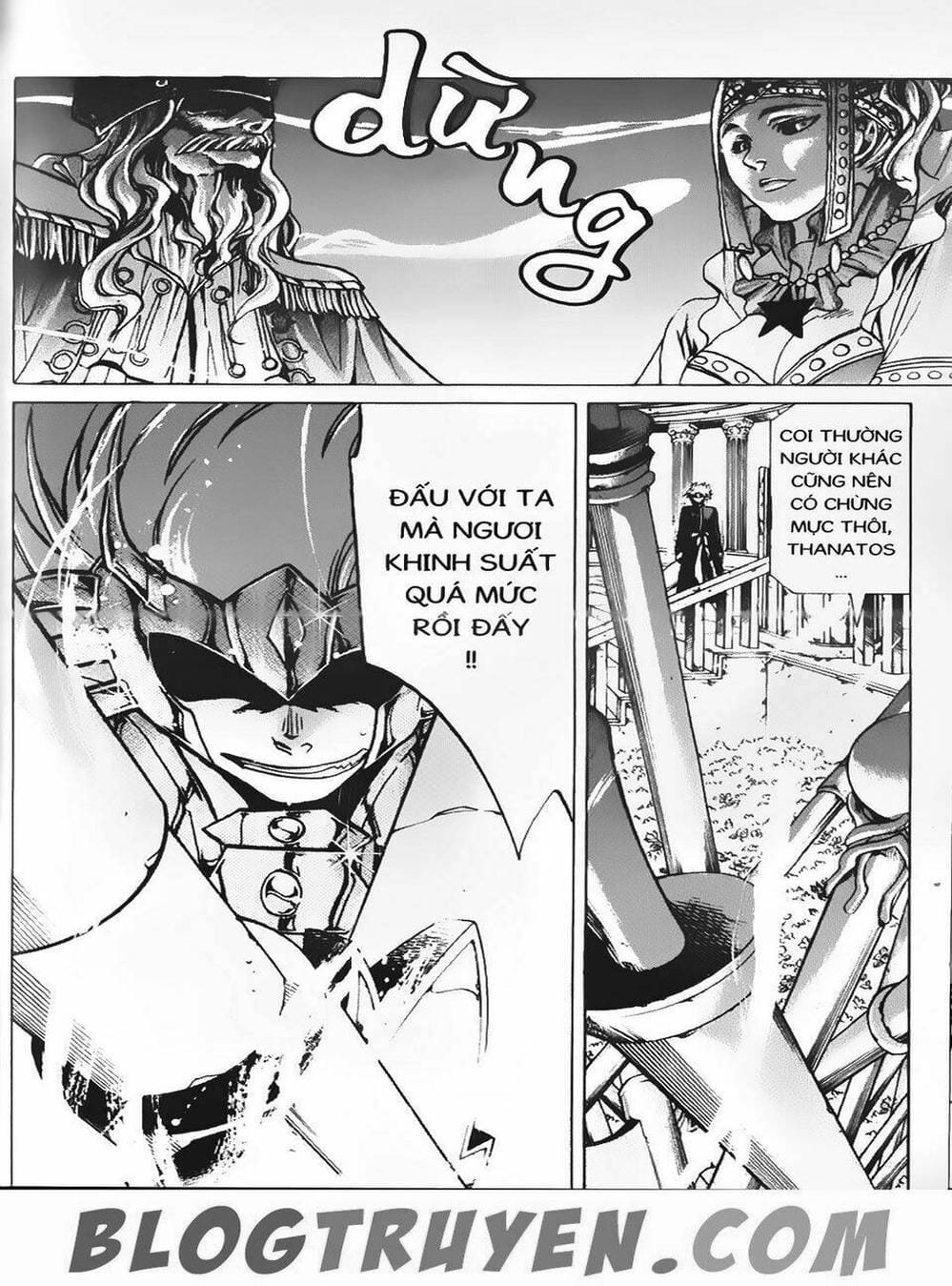 Truyện Tranh Truyền Thuyết Minh Vương - Sain Saiyan: The Lost Canvas trang 4