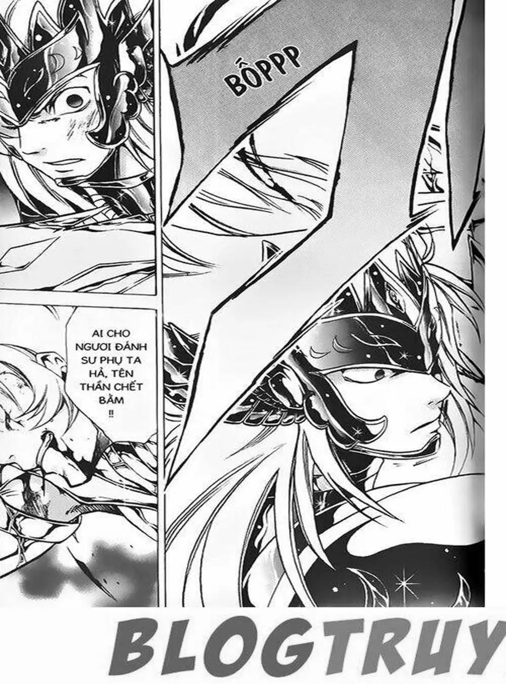 Truyện Tranh Truyền Thuyết Minh Vương - Sain Saiyan: The Lost Canvas trang 4