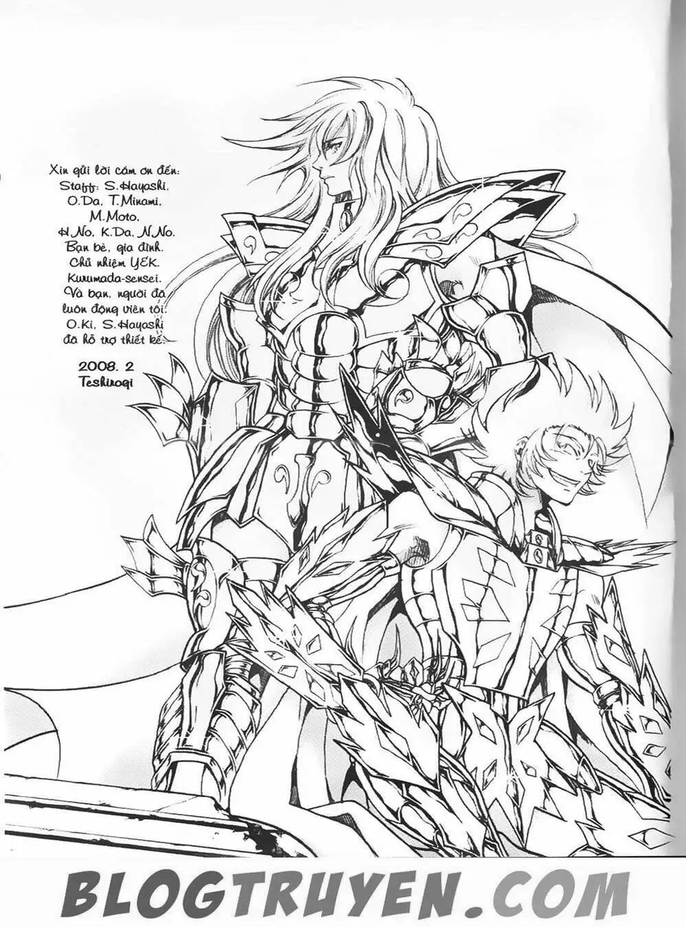 Truyện Tranh Truyền Thuyết Minh Vương - Sain Saiyan: The Lost Canvas trang 4