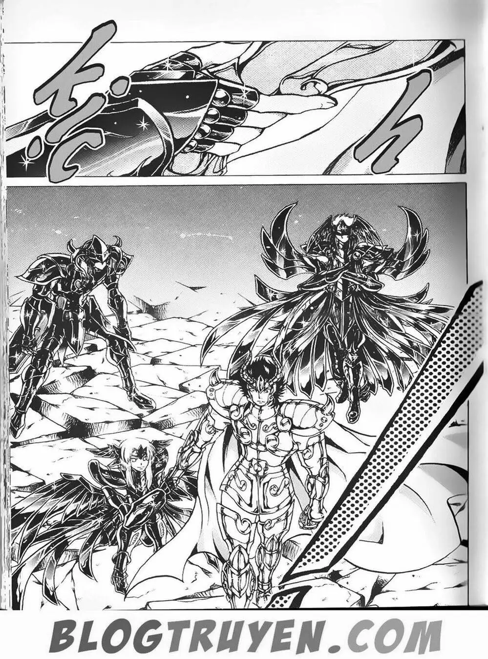 Truyện Tranh Truyền Thuyết Minh Vương - Sain Saiyan: The Lost Canvas trang 4