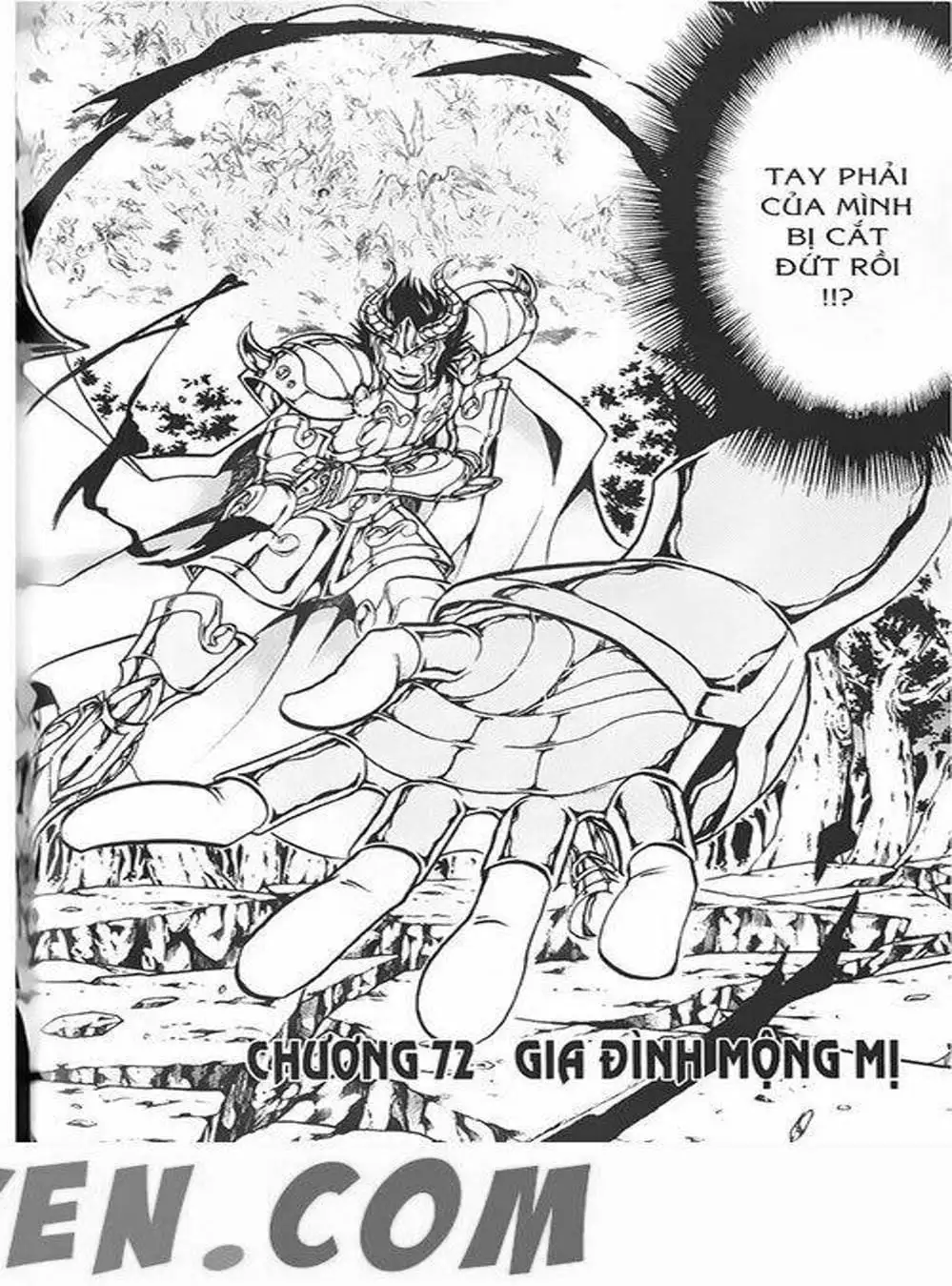 Truyện Tranh Truyền Thuyết Minh Vương - Sain Saiyan: The Lost Canvas trang 4