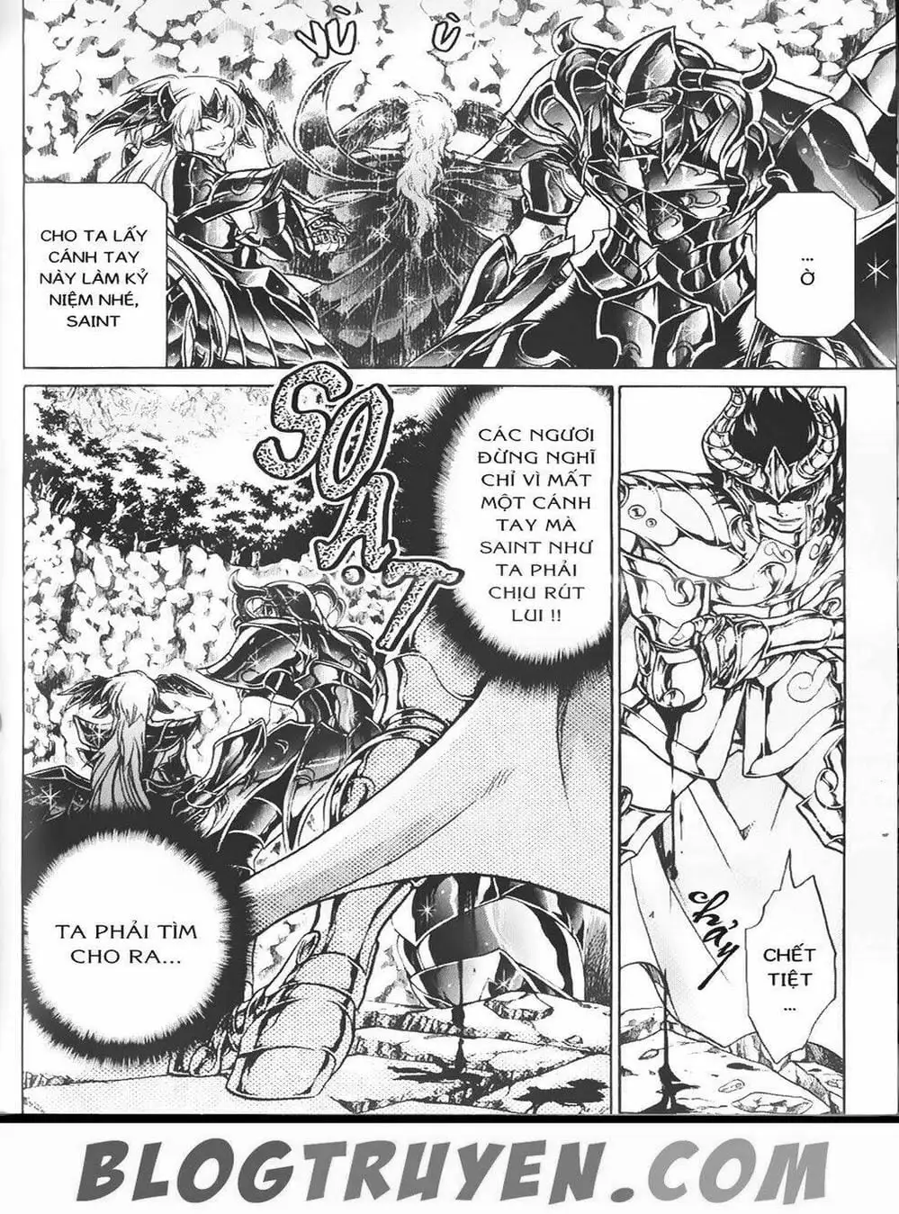 Truyện Tranh Truyền Thuyết Minh Vương - Sain Saiyan: The Lost Canvas trang 4