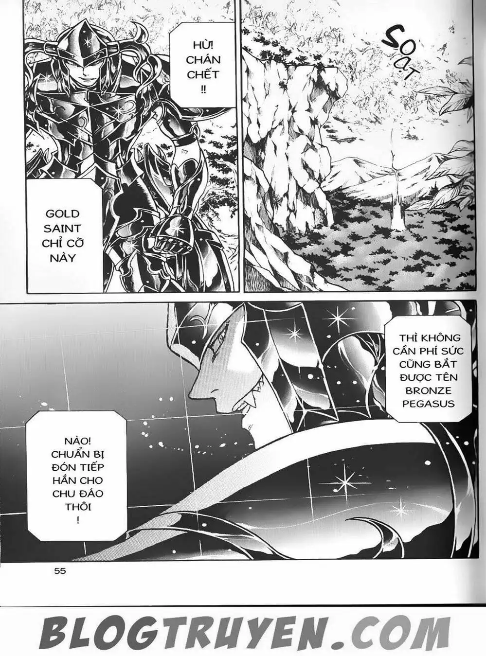 Truyện Tranh Truyền Thuyết Minh Vương - Sain Saiyan: The Lost Canvas trang 4