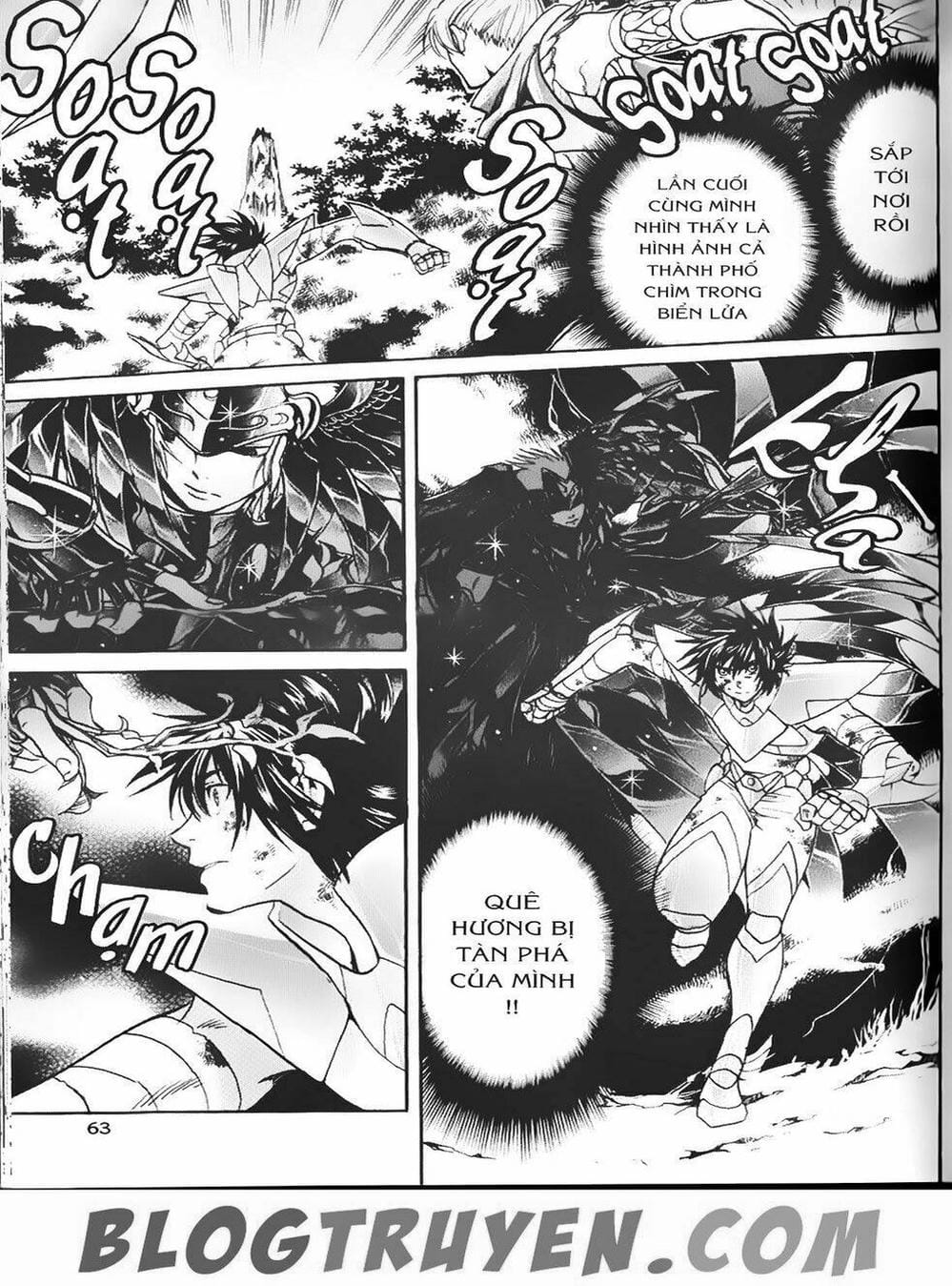 Truyện Tranh Truyền Thuyết Minh Vương - Sain Saiyan: The Lost Canvas trang 4