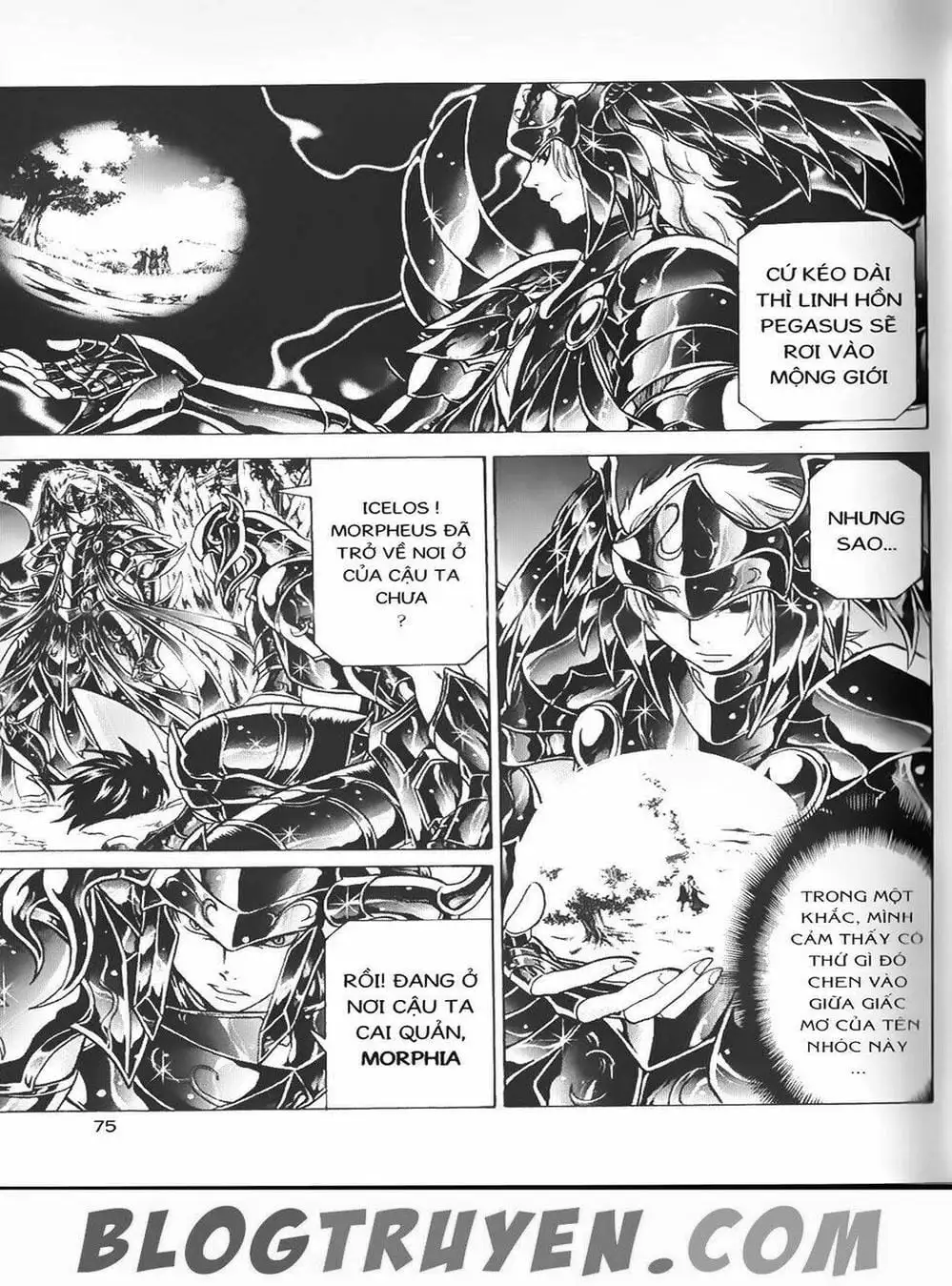 Truyện Tranh Truyền Thuyết Minh Vương - Sain Saiyan: The Lost Canvas trang 4