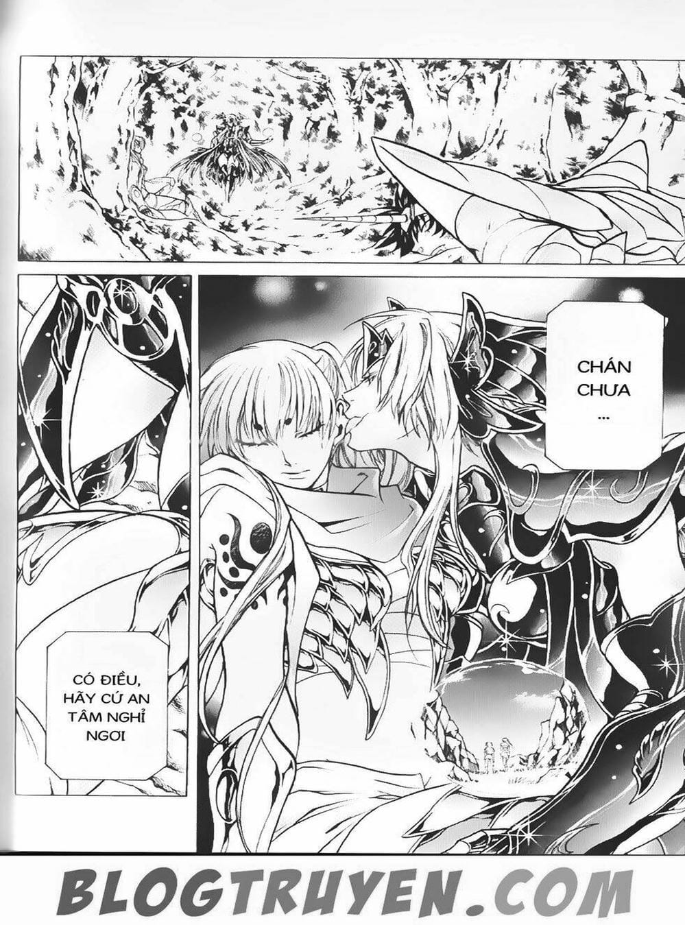 Truyện Tranh Truyền Thuyết Minh Vương - Sain Saiyan: The Lost Canvas trang 4