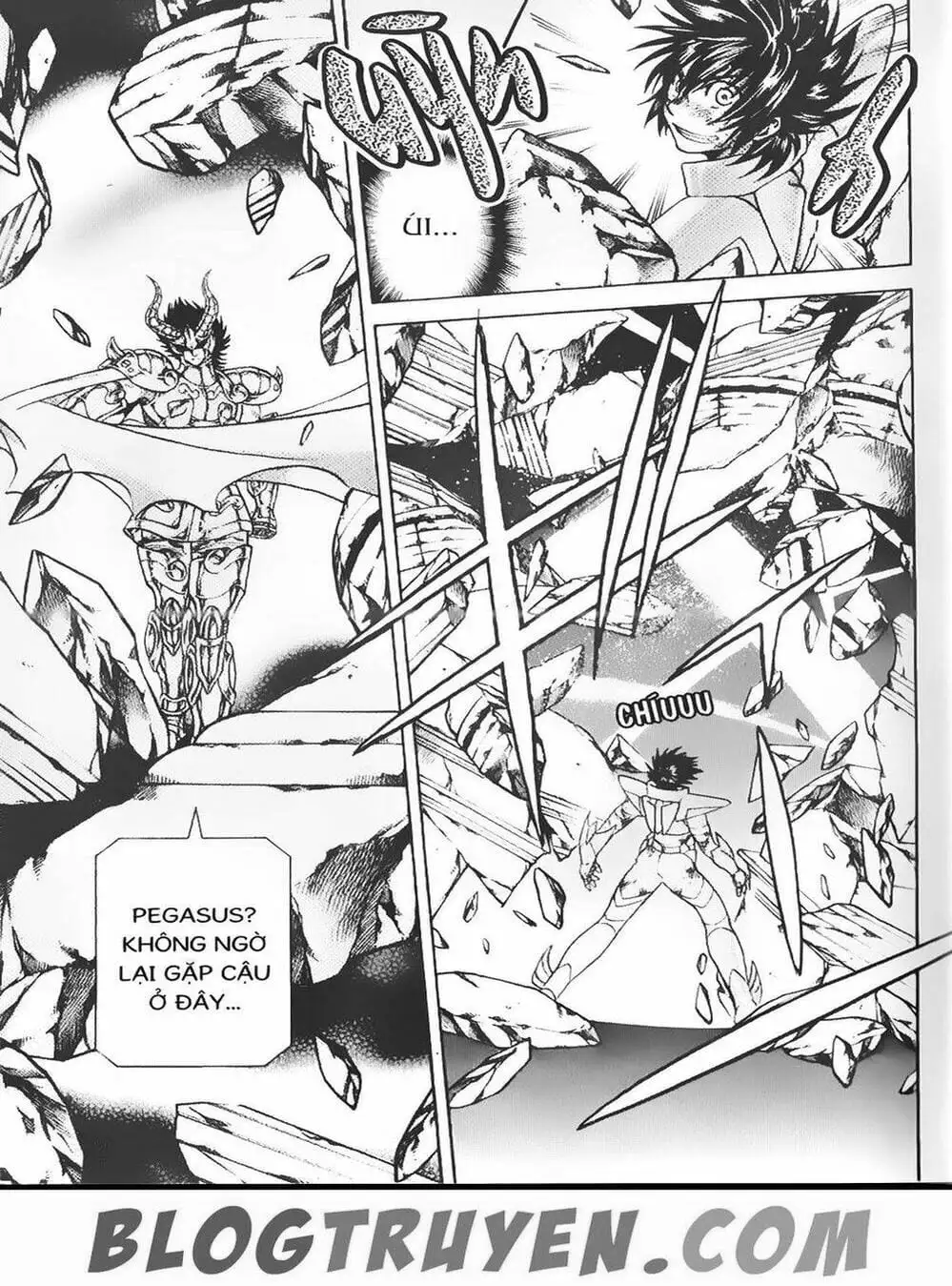 Truyện Tranh Truyền Thuyết Minh Vương - Sain Saiyan: The Lost Canvas trang 4