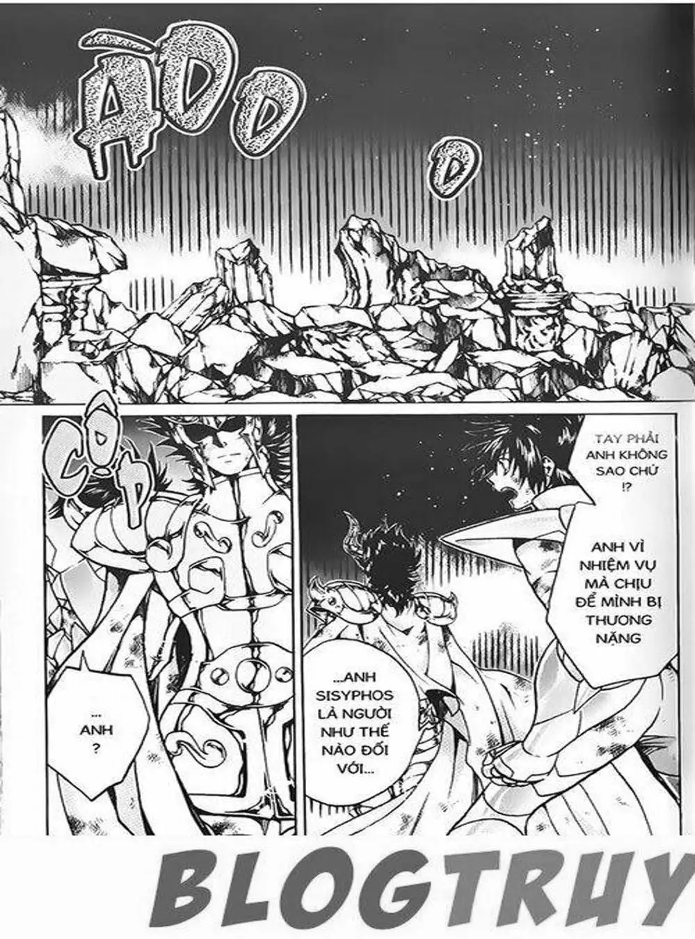 Truyện Tranh Truyền Thuyết Minh Vương - Sain Saiyan: The Lost Canvas trang 4