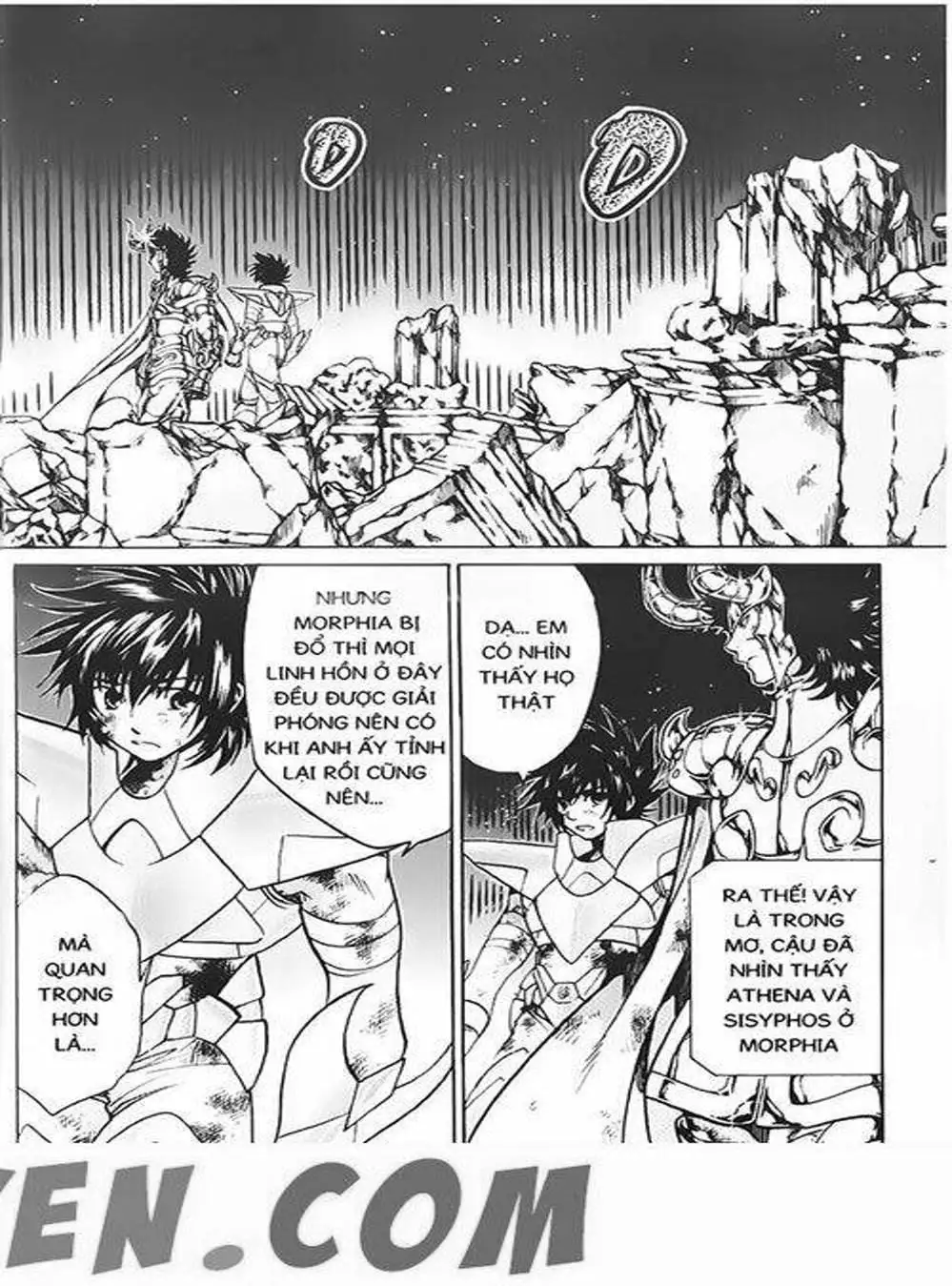 Truyện Tranh Truyền Thuyết Minh Vương - Sain Saiyan: The Lost Canvas trang 4