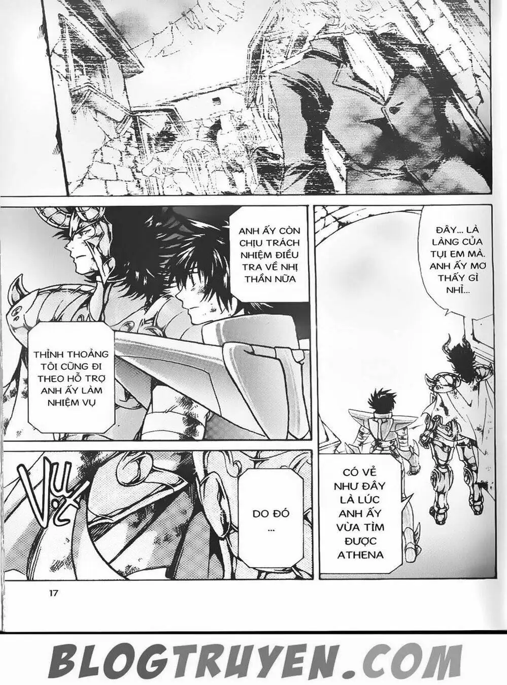 Truyện Tranh Truyền Thuyết Minh Vương - Sain Saiyan: The Lost Canvas trang 4