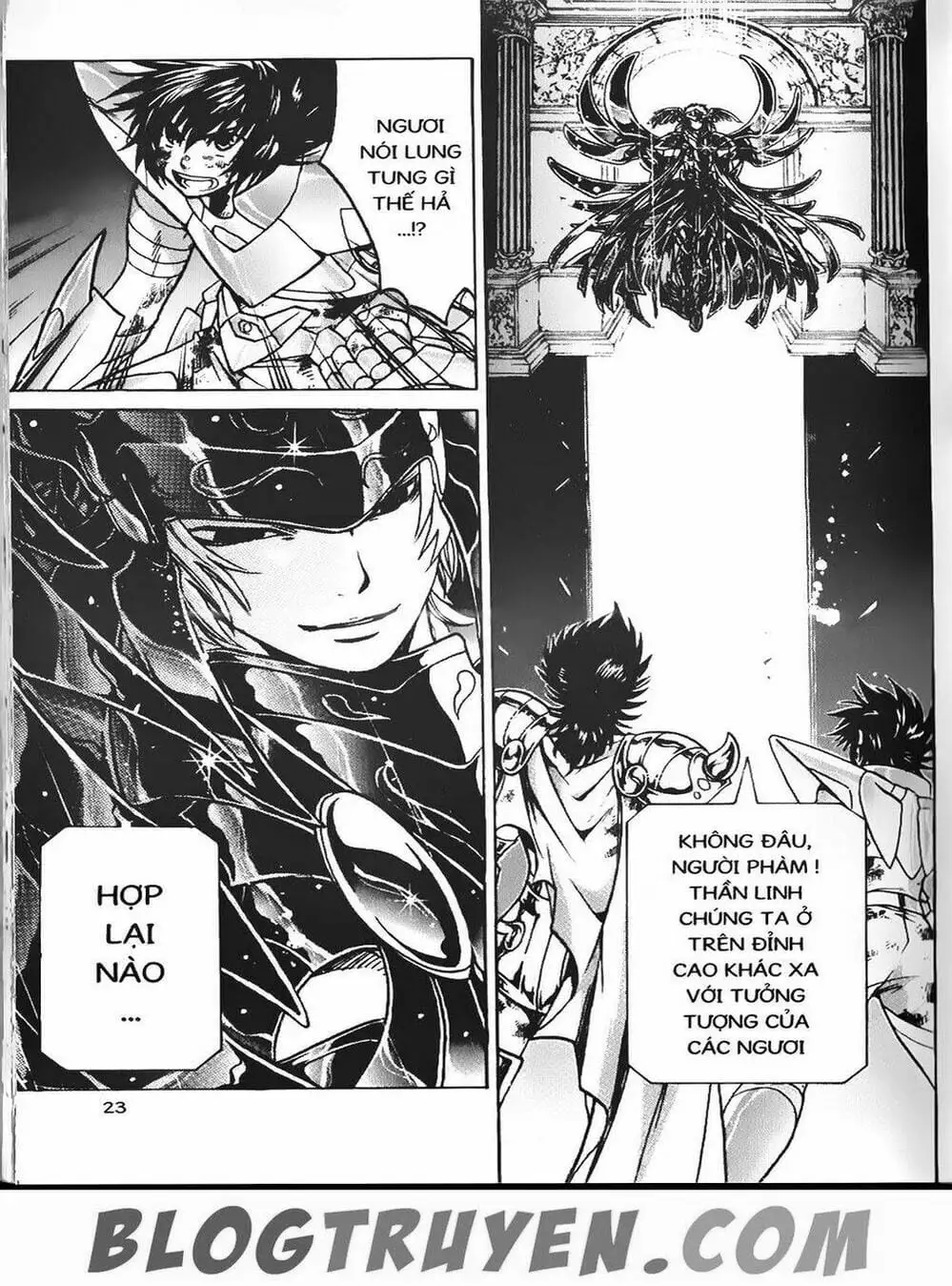 Truyện Tranh Truyền Thuyết Minh Vương - Sain Saiyan: The Lost Canvas trang 4