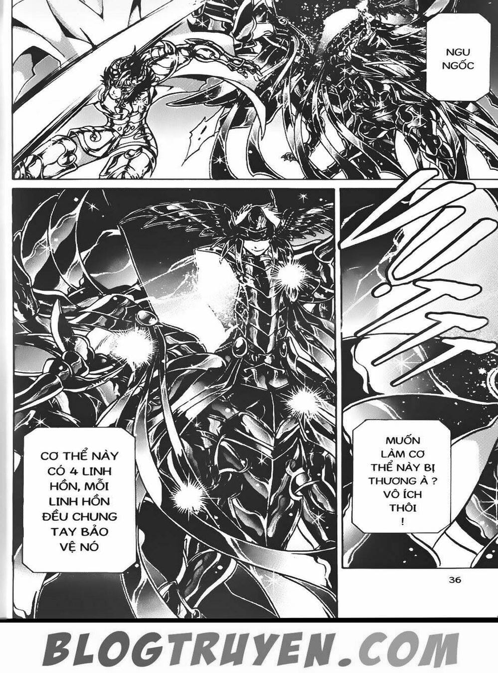 Truyện Tranh Truyền Thuyết Minh Vương - Sain Saiyan: The Lost Canvas trang 4