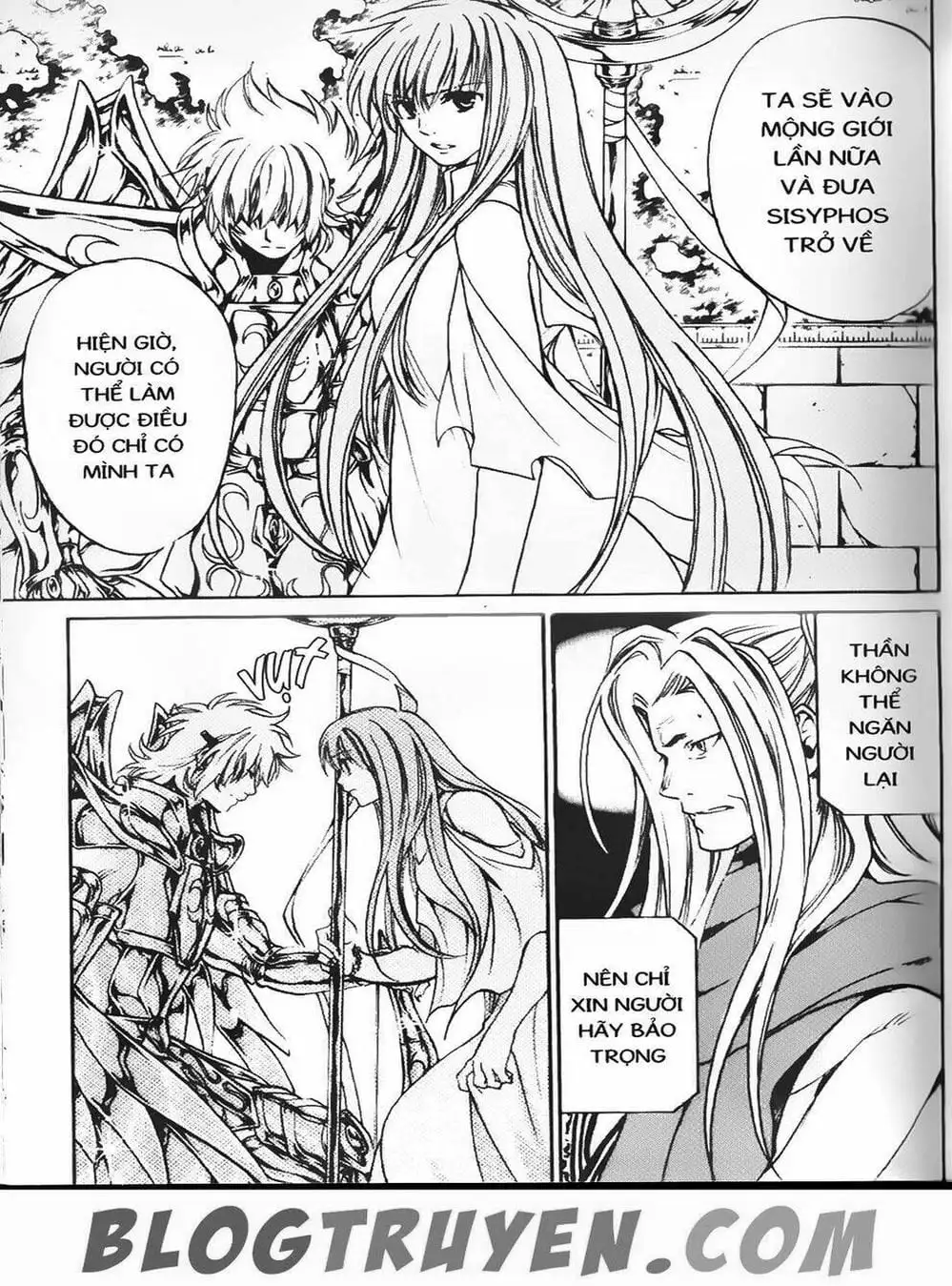 Truyện Tranh Truyền Thuyết Minh Vương - Sain Saiyan: The Lost Canvas trang 4