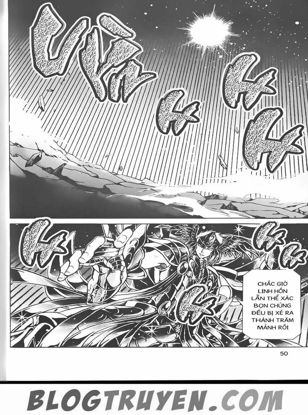 Truyện Tranh Truyền Thuyết Minh Vương - Sain Saiyan: The Lost Canvas trang 4