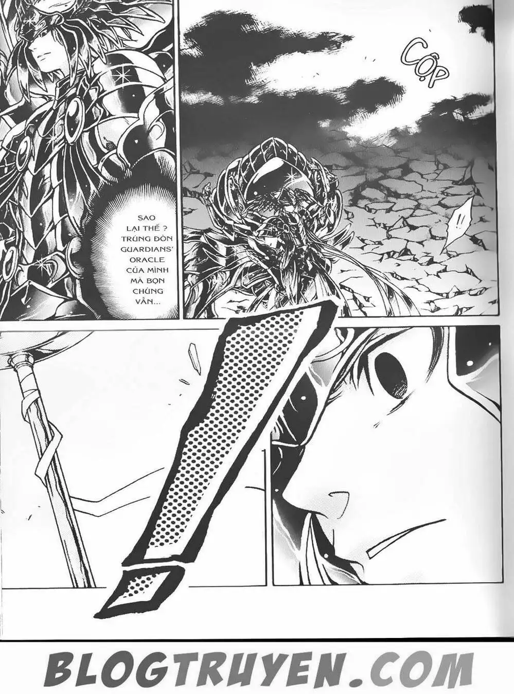 Truyện Tranh Truyền Thuyết Minh Vương - Sain Saiyan: The Lost Canvas trang 4