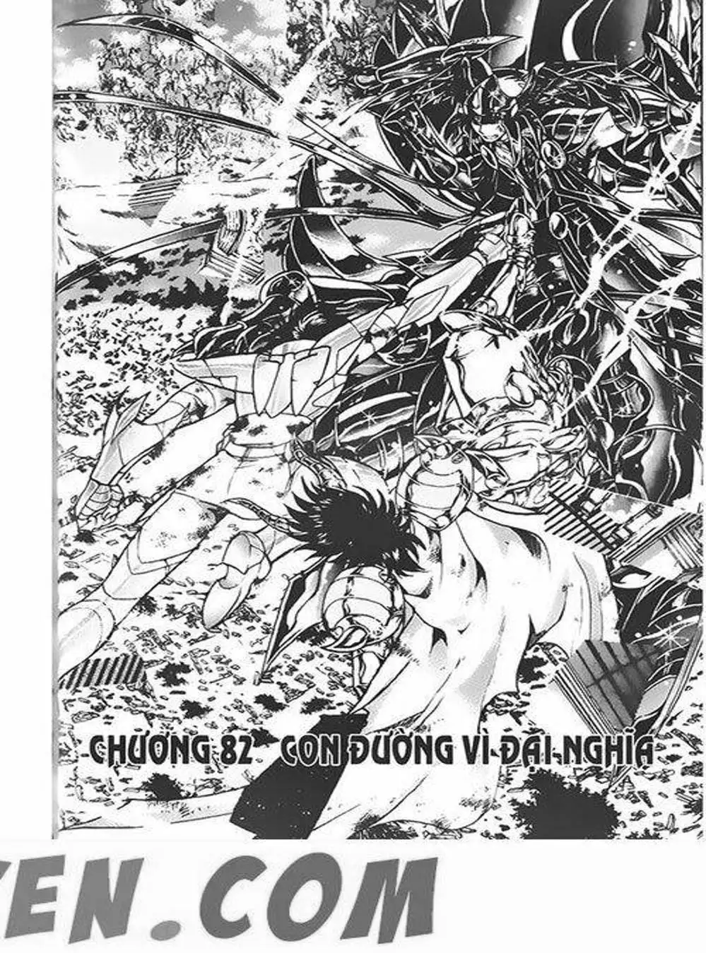 Truyện Tranh Truyền Thuyết Minh Vương - Sain Saiyan: The Lost Canvas trang 4