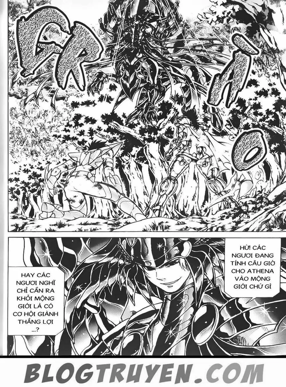 Truyện Tranh Truyền Thuyết Minh Vương - Sain Saiyan: The Lost Canvas trang 4