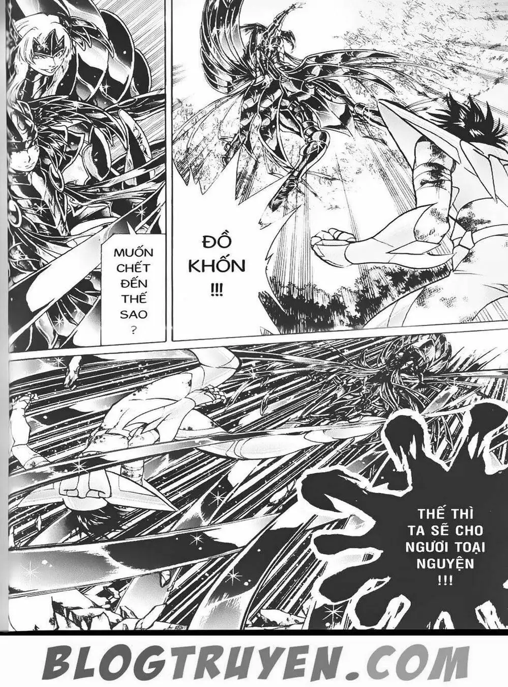 Truyện Tranh Truyền Thuyết Minh Vương - Sain Saiyan: The Lost Canvas trang 4