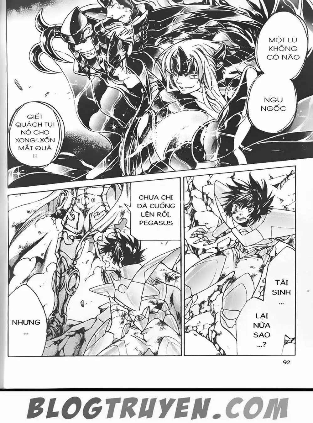 Truyện Tranh Truyền Thuyết Minh Vương - Sain Saiyan: The Lost Canvas trang 4