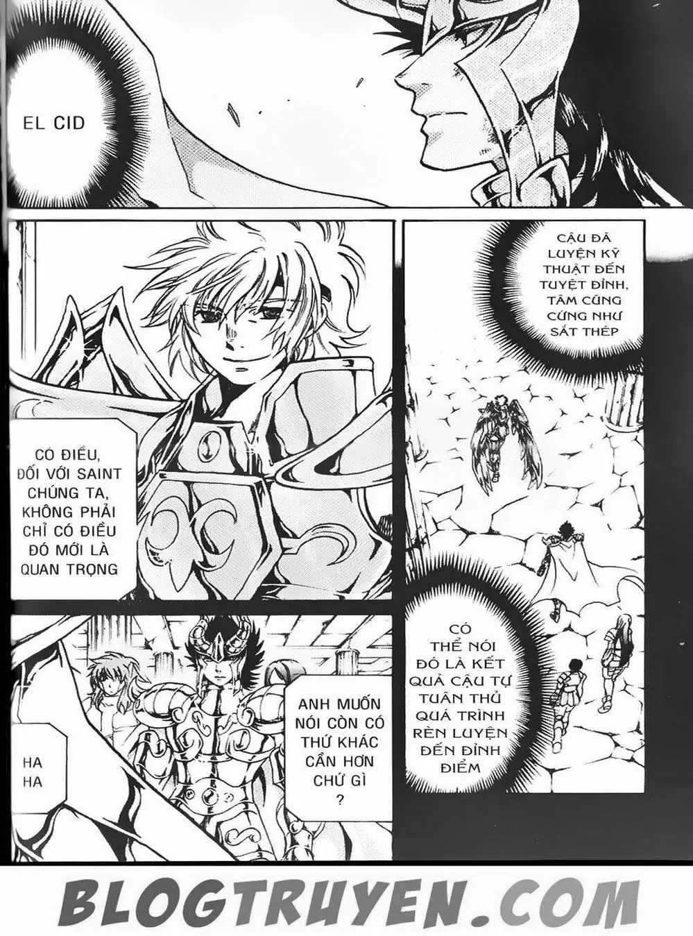 Truyện Tranh Truyền Thuyết Minh Vương - Sain Saiyan: The Lost Canvas trang 4