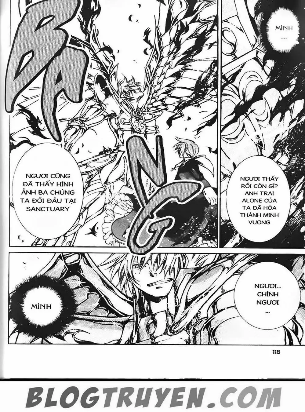 Truyện Tranh Truyền Thuyết Minh Vương - Sain Saiyan: The Lost Canvas trang 4