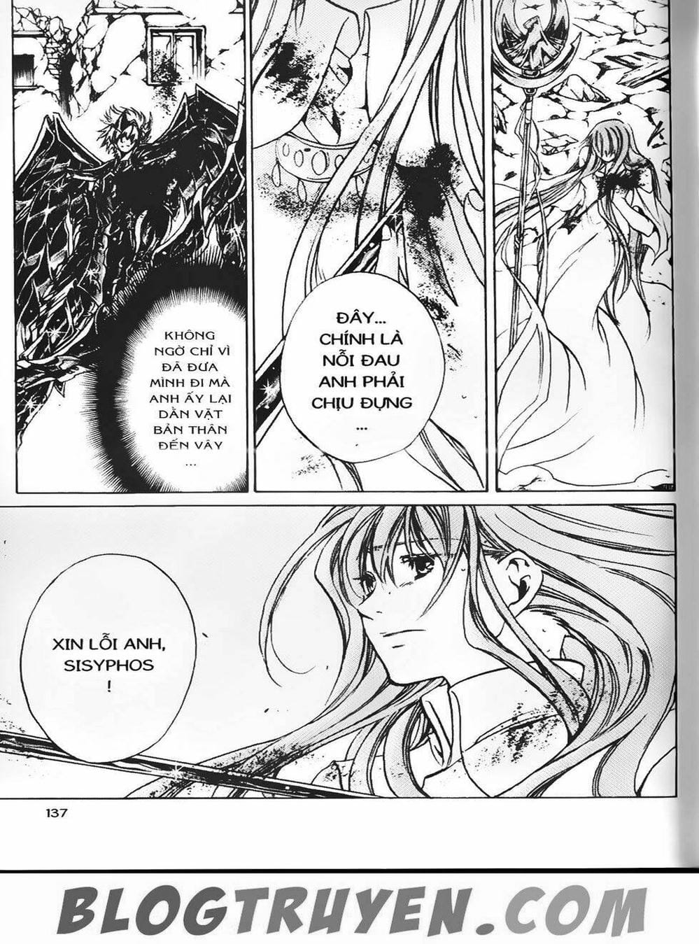 Truyện Tranh Truyền Thuyết Minh Vương - Sain Saiyan: The Lost Canvas trang 4