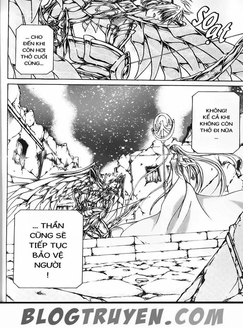 Truyện Tranh Truyền Thuyết Minh Vương - Sain Saiyan: The Lost Canvas trang 4