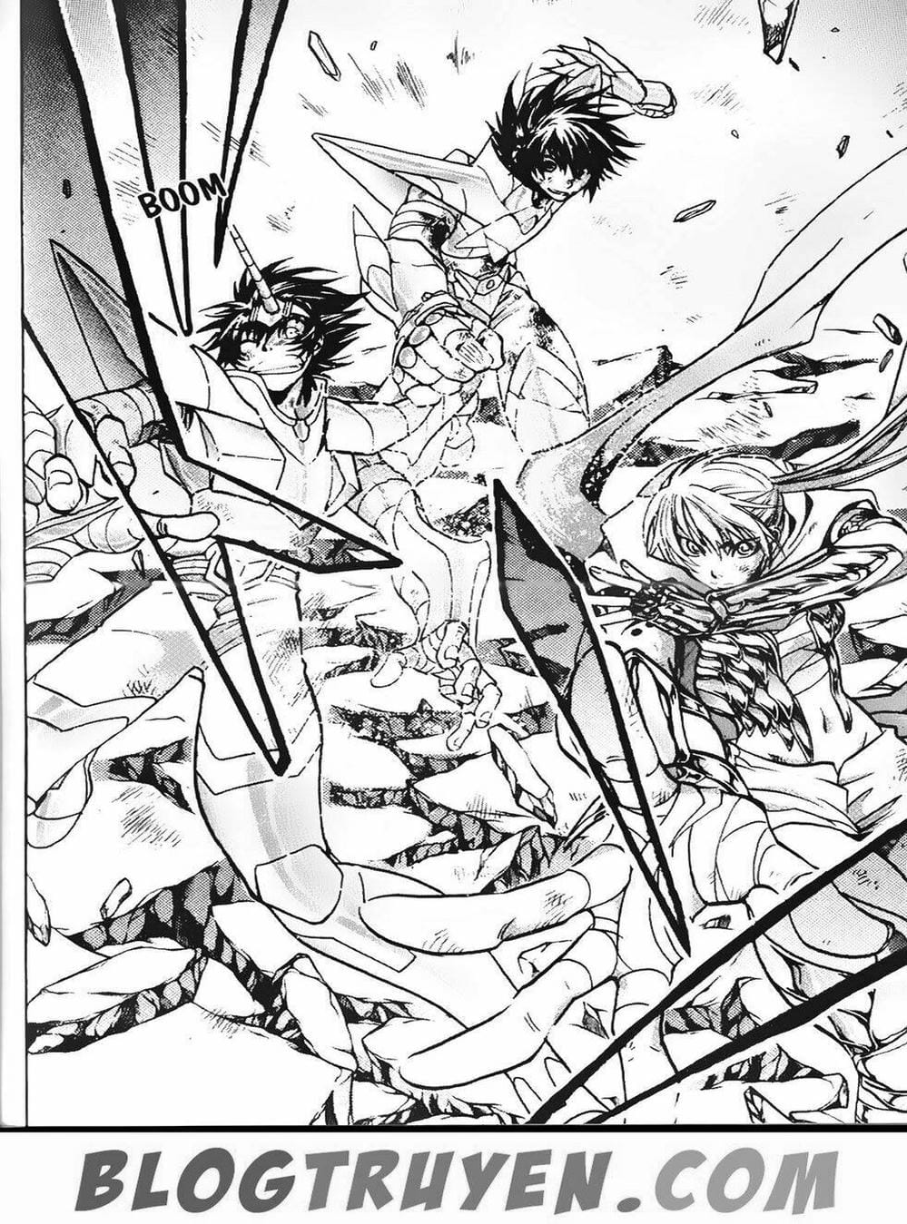 Truyện Tranh Truyền Thuyết Minh Vương - Sain Saiyan: The Lost Canvas trang 4