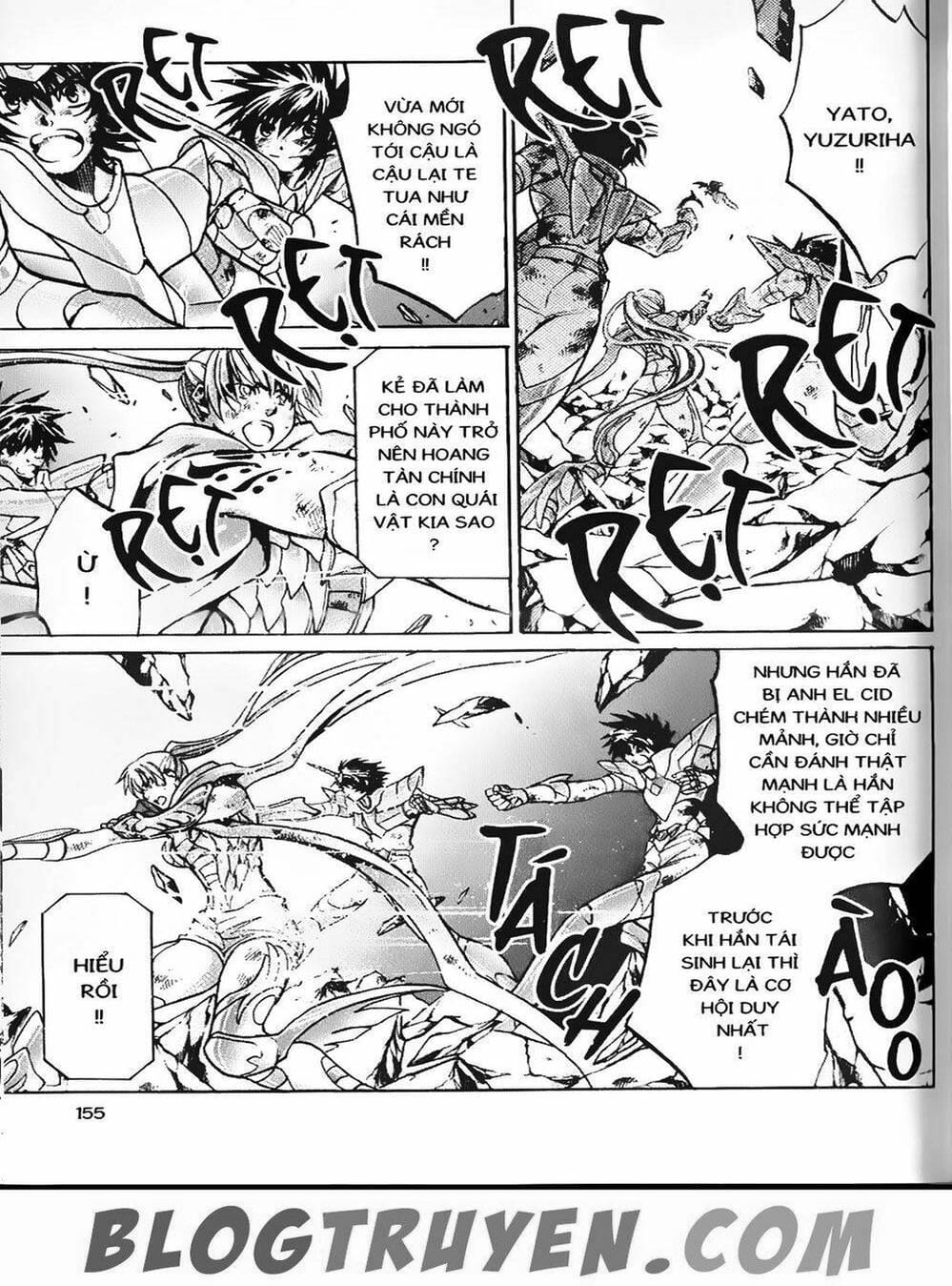 Truyện Tranh Truyền Thuyết Minh Vương - Sain Saiyan: The Lost Canvas trang 4